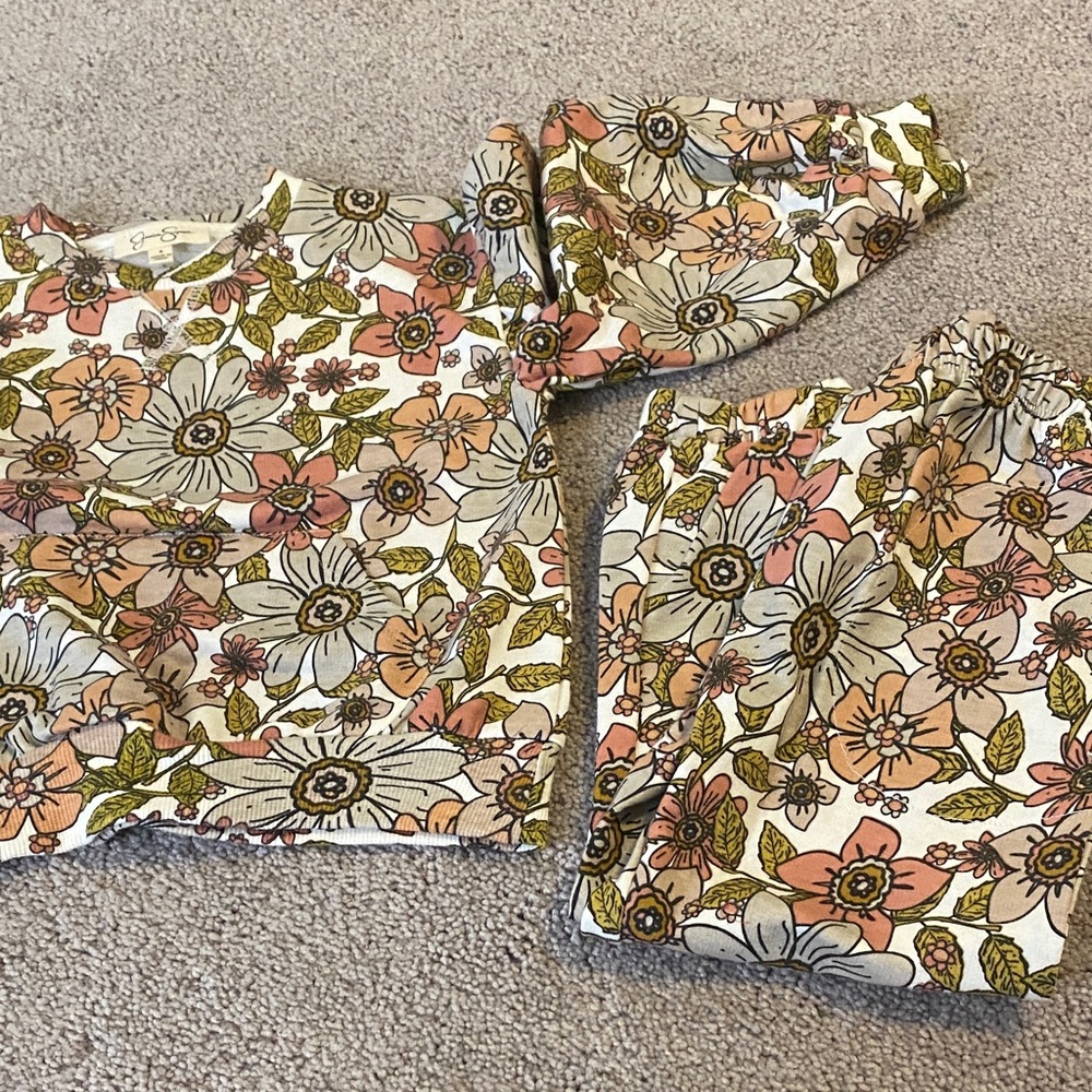 Floral Kids Matching Set